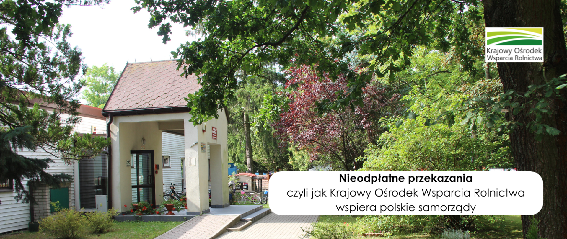 KOWR wspiera samorządy