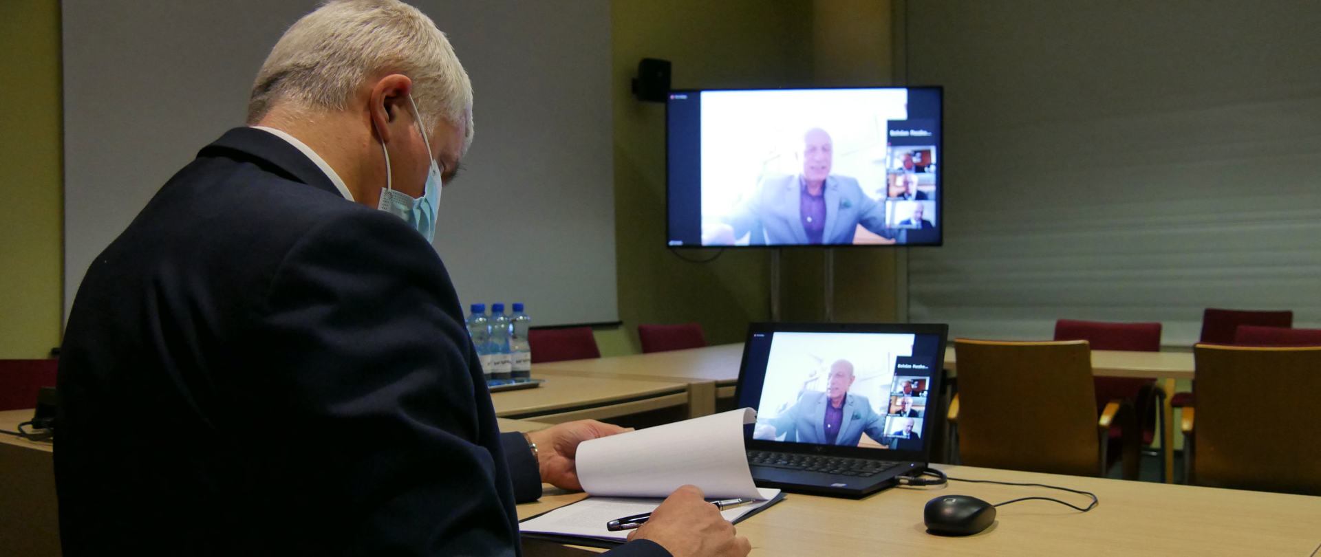 Posiedzenie prezydium Wojewódzkiej Rady Dialogu Społecznego