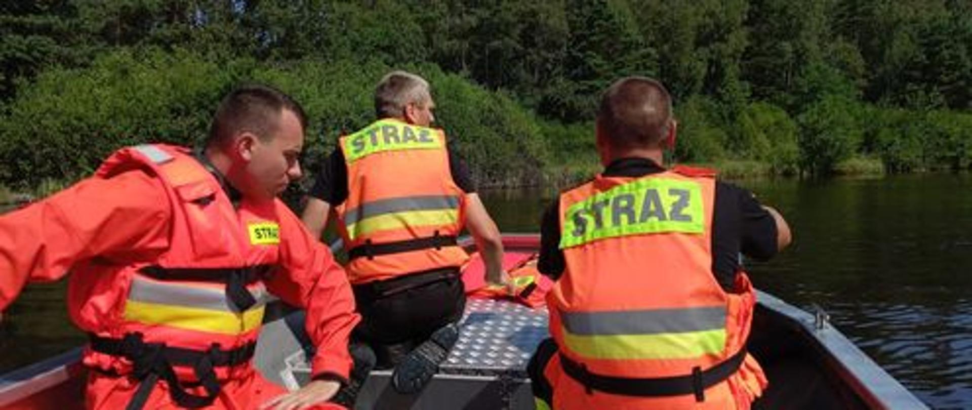 Ćwiczenia zmianowe z zakresu ratownictwa wodnego