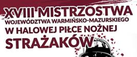 XVIII MISTRZOSTWA WOJEWÓDZTWA WARMIŃSKO-MAZURSKIEGO W HALOWEJ PIŁCE NOŻNEJ STRAŻAKÓW