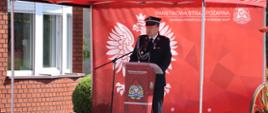 Przemówienie Prezesa Zarządu Oddziału Powiatowego ZOSP RP