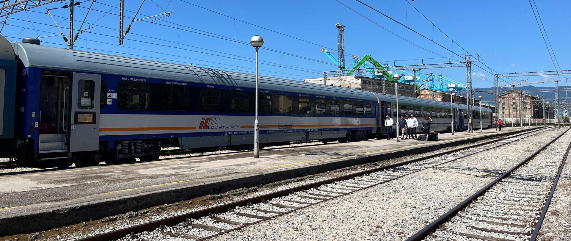 Inauguracja pierwszego bezpośredniego połączenia kolejowego między Warszawą a Rijeką 