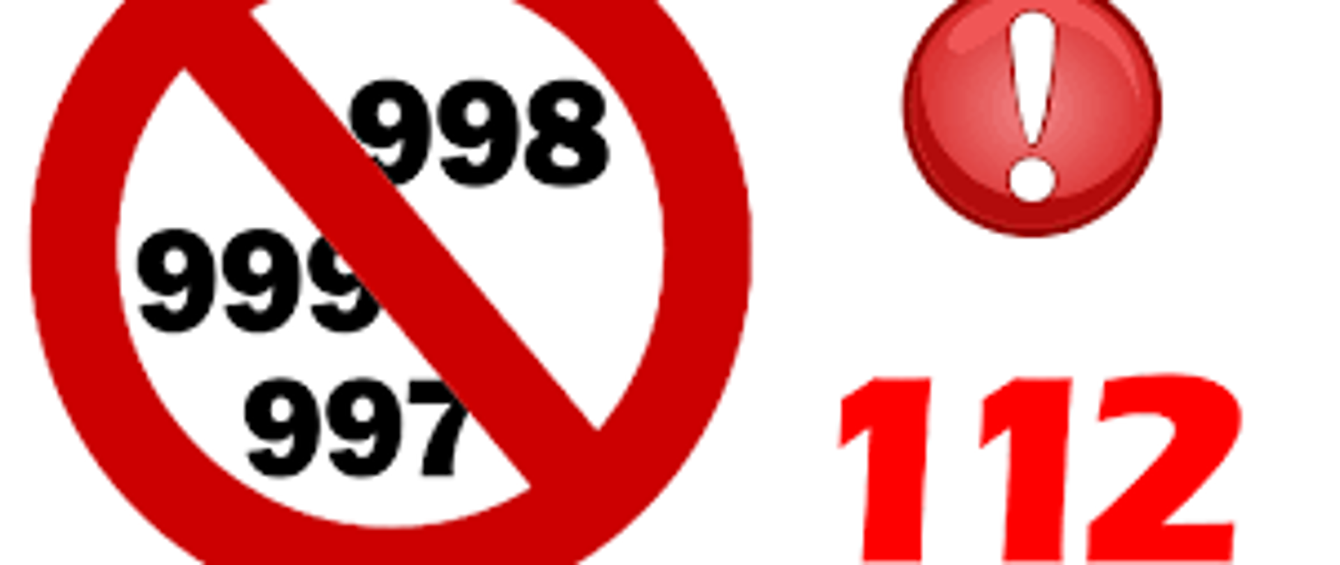 PRZEŁĄCZENIE NUMERU 998 DO CENTRUM POWIADAMIANIA RATUNKOWEGO 112