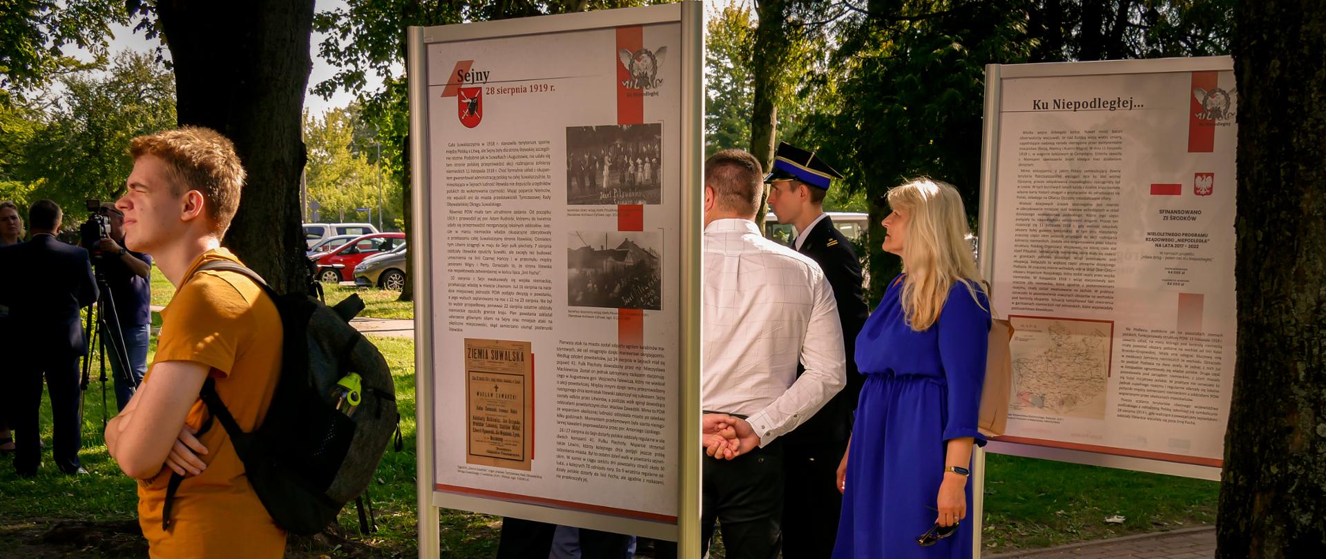 "Wiele dróg - jeden cel. Ku Niepodległej" - otwarcie wystawy w Augustowie