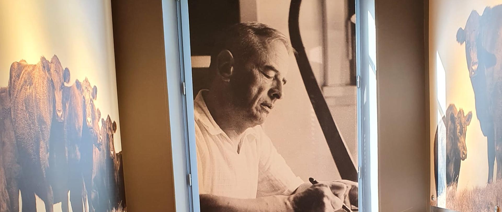 Inauguracja nowej części ekspozycji Muzeum Witolda Gombrowicza w Vence, fot. Donata Jaworska 