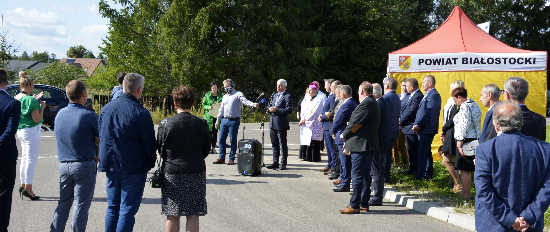 Przebudowana droga Niewodnica Nargilewska – Kudrycze uroczyście otwarta