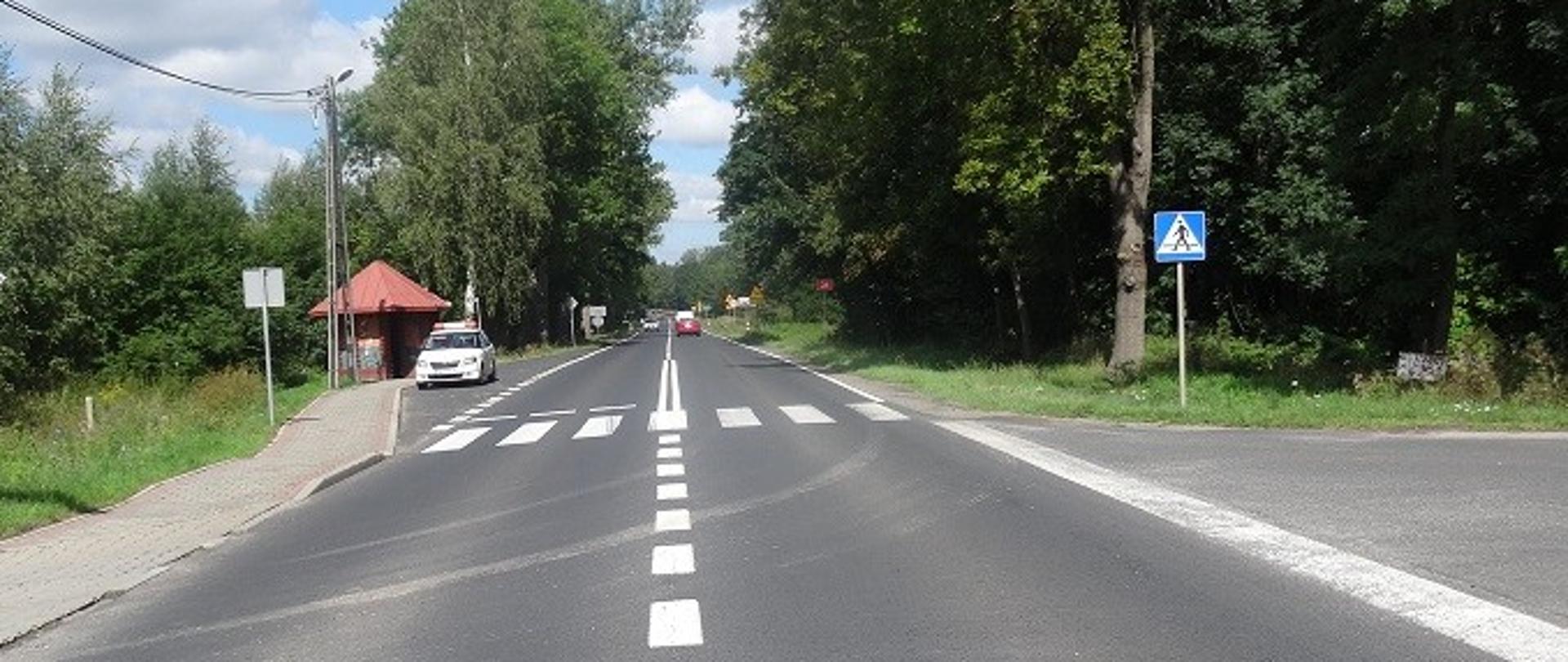 DK36 Osiek - km 14 ciąg główny, kier. Lubin