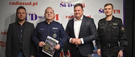 Zdjęcie w siedzibie Radia Sud