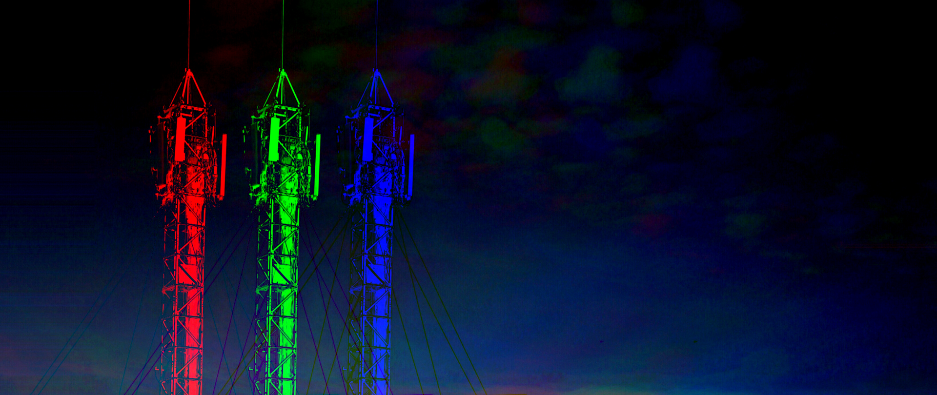 Anteny telekomunikacyjne (grafika)