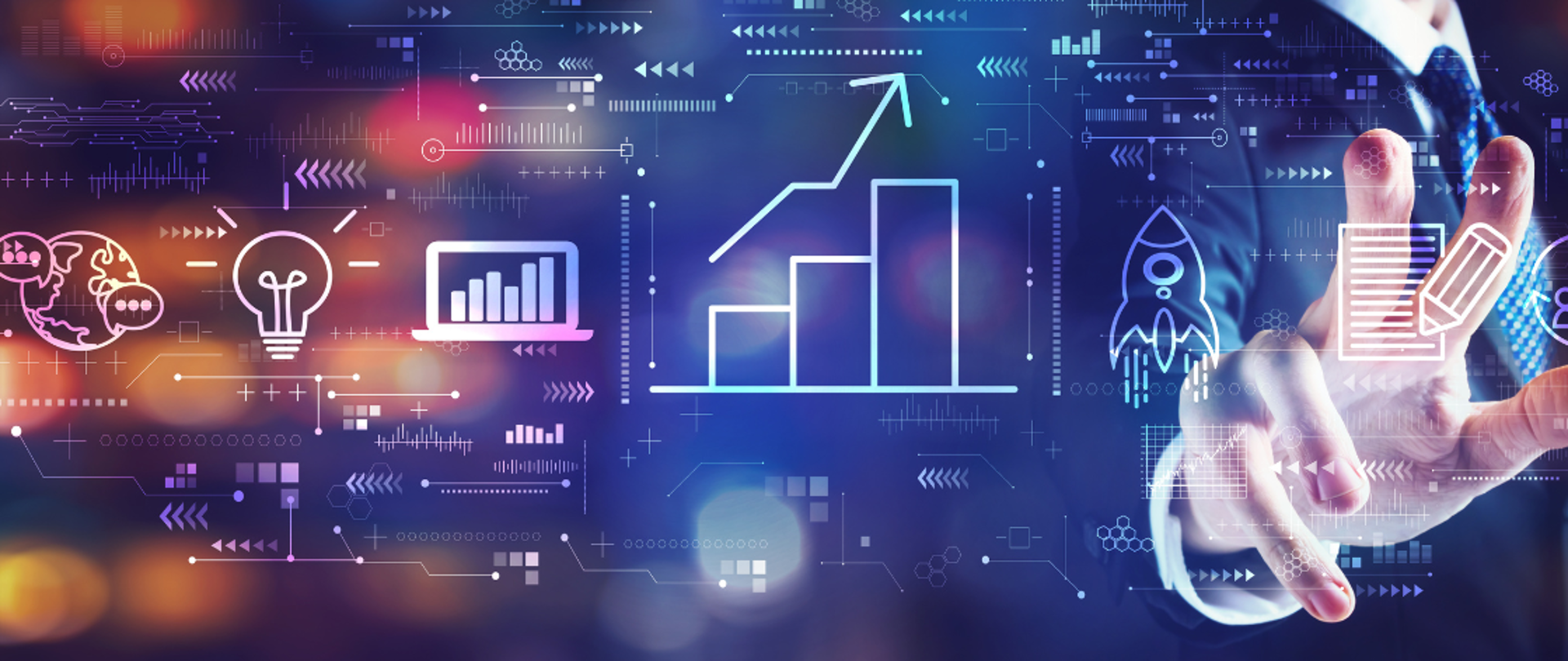 Ilustracja przedstawiająca proces inwentaryzacji budynków w Centralnej Ewidencji Emisyjności Budynków (CEEB), nawiązująca do rosnącej liczby zgłoszeń w systemie.