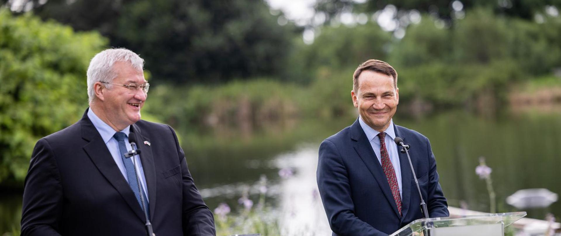 Spotkanie Ministrów Spraw Zagranicznych Polski i Ukrainy w Chobielinie