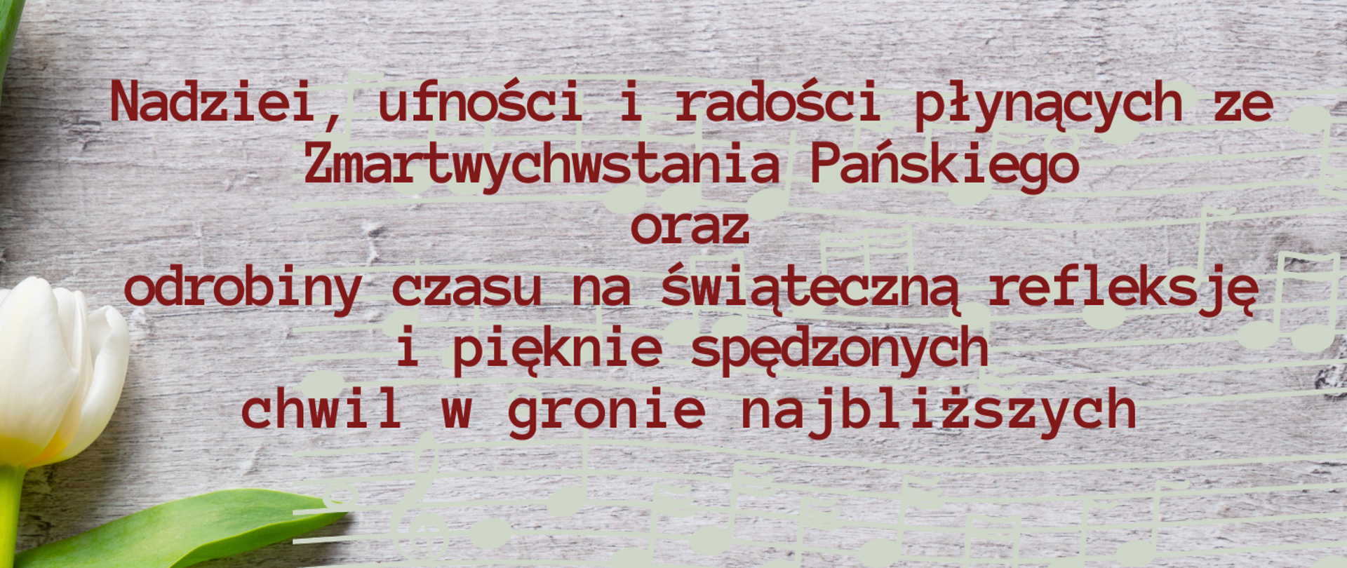 Życzenia Dyrektora Szkoły z okazji Świąt Wielkanocnych