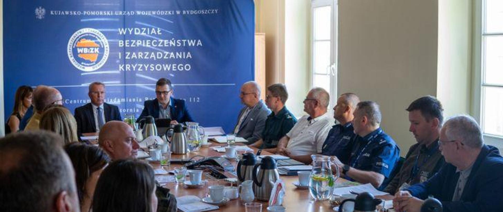 Posiedzenie Wojewódzkiego Zespołu Zarządzania Kryzysowego