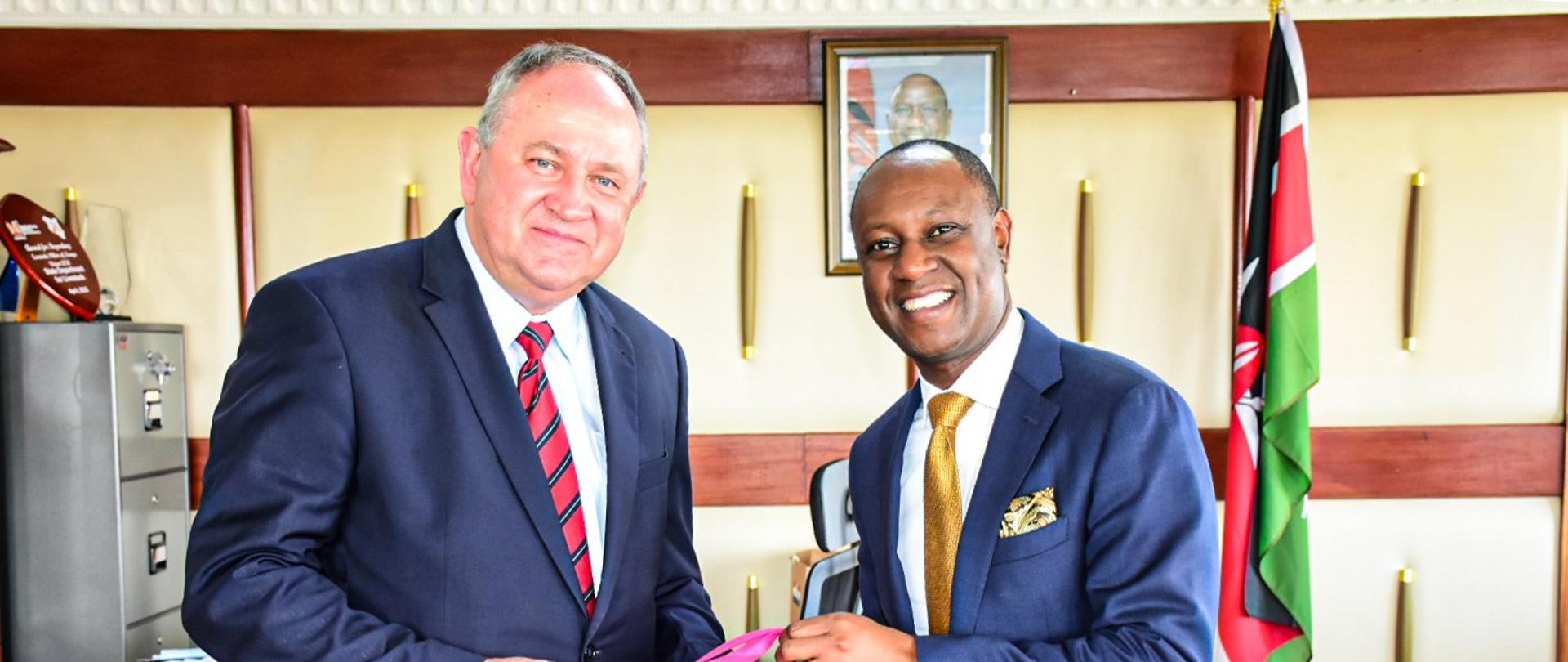 Meeting in the Ministry of Agriculture and Livestock Development