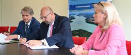 Podpisanie umowy w siedzibie NFOŚiGW