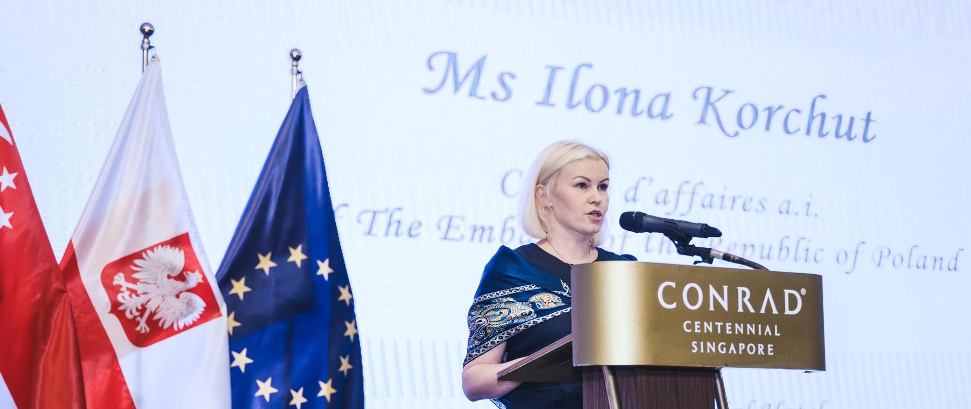 Obchody Święta Konstytuacji 3 Maja - przemówienie Ilony Korchut, Charge d'affaries a.i. Ambasady RP w Singapurze