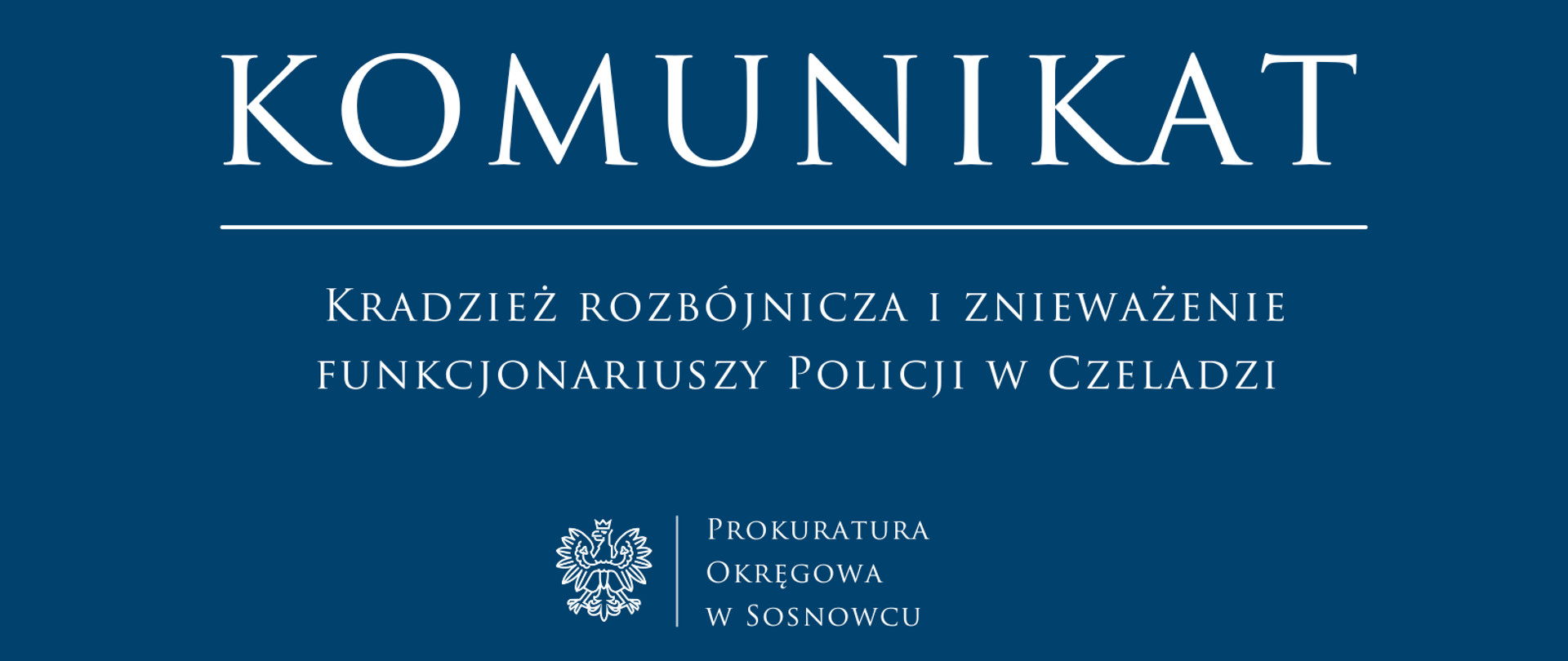 Kradzież rozbójnicza i znieważenie funkcjonariuszy Policji w Czeladzi
