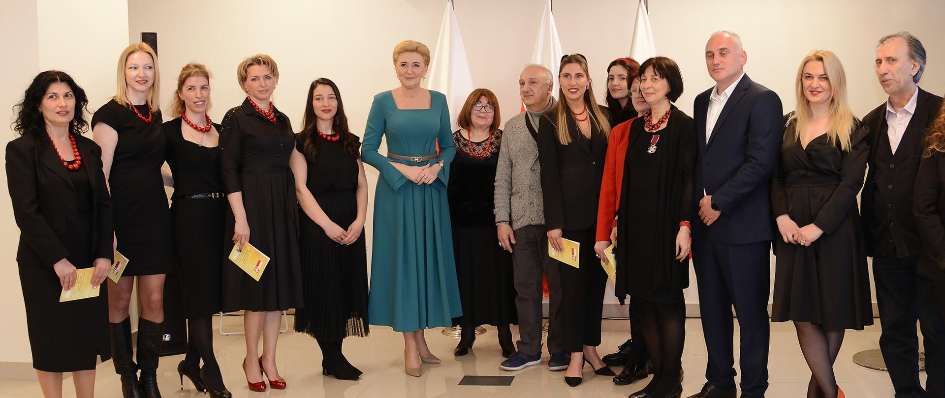 Agata Duda w Tbilisi