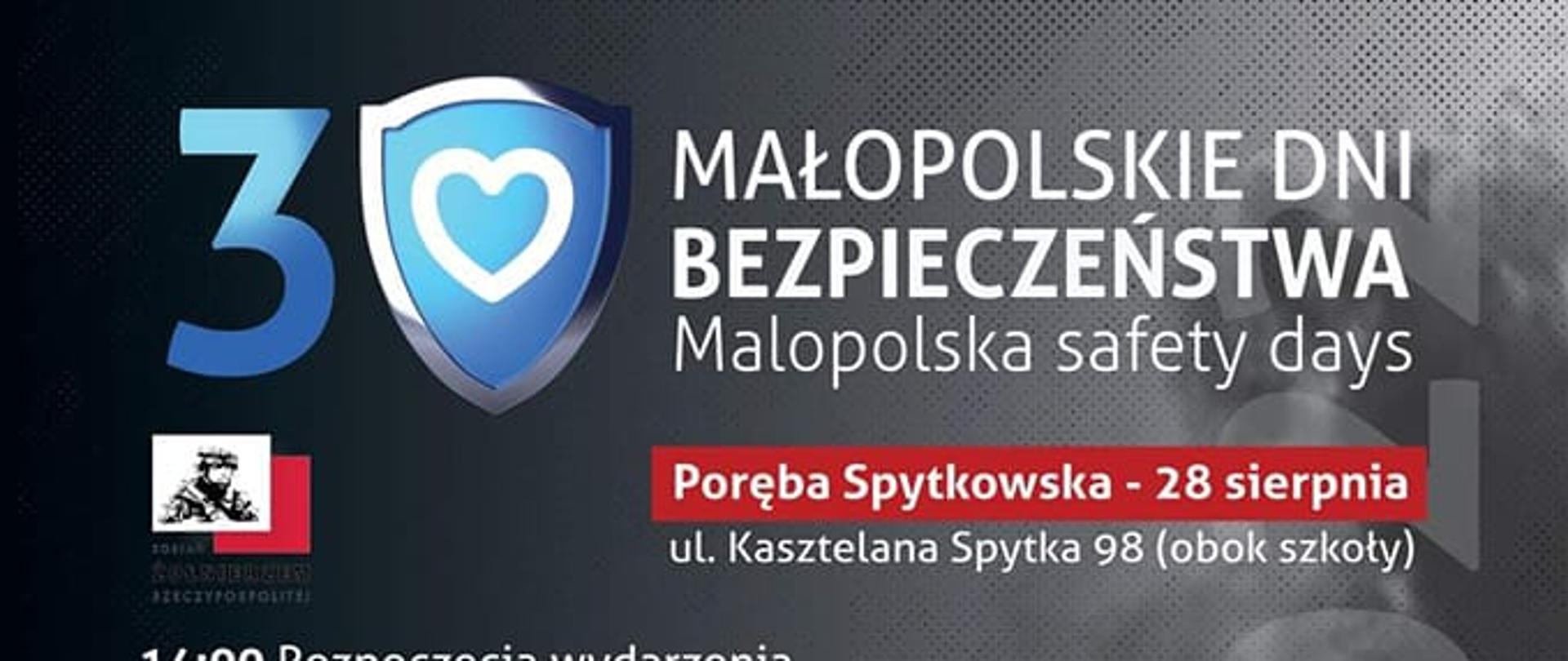 Plakat III Małopolskie Dni Ratowictwa