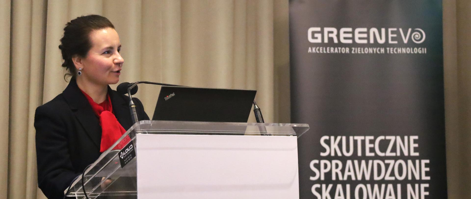 Wiceministra klimatu i środowiska Urszula Zielińska