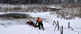 Ćwiczenia z ratownictwa lodowego 