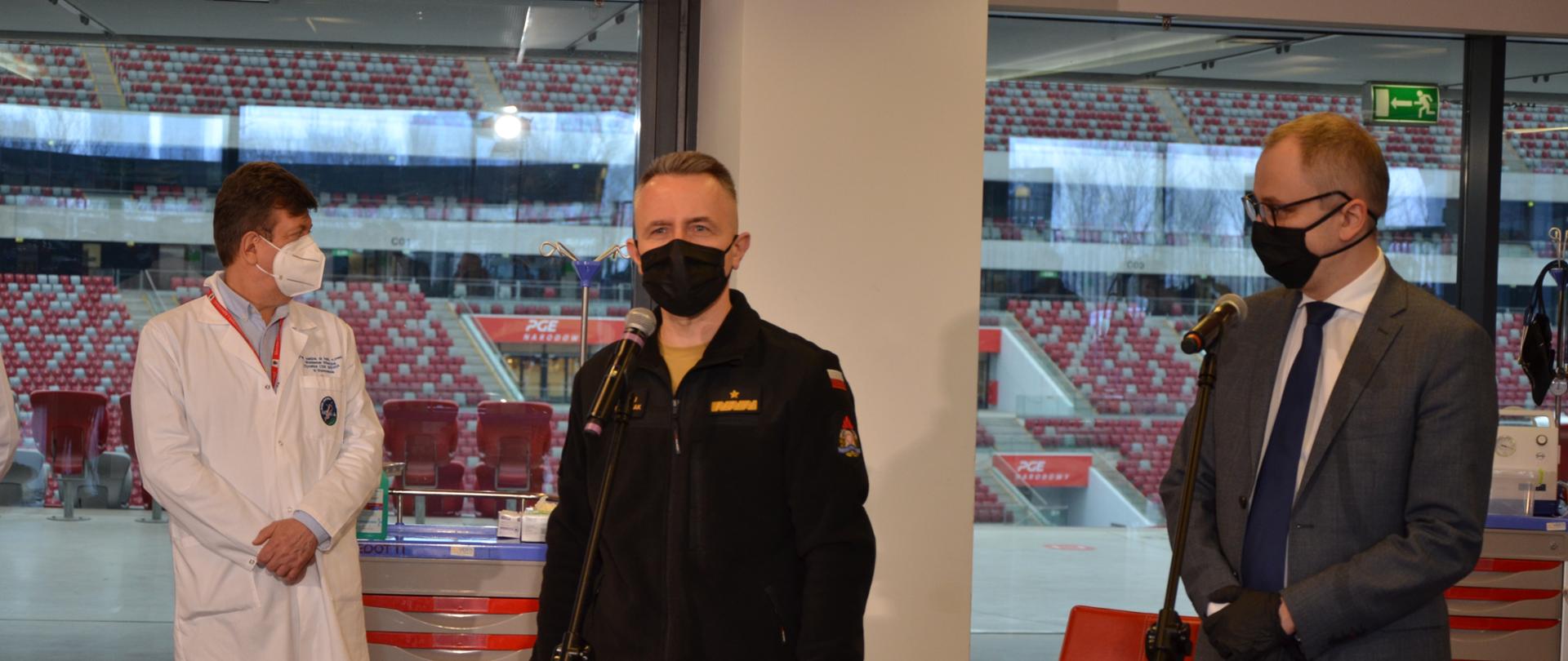 Komendant główny PSP rozpoczyna proces szczepień przeciw COVID-19.