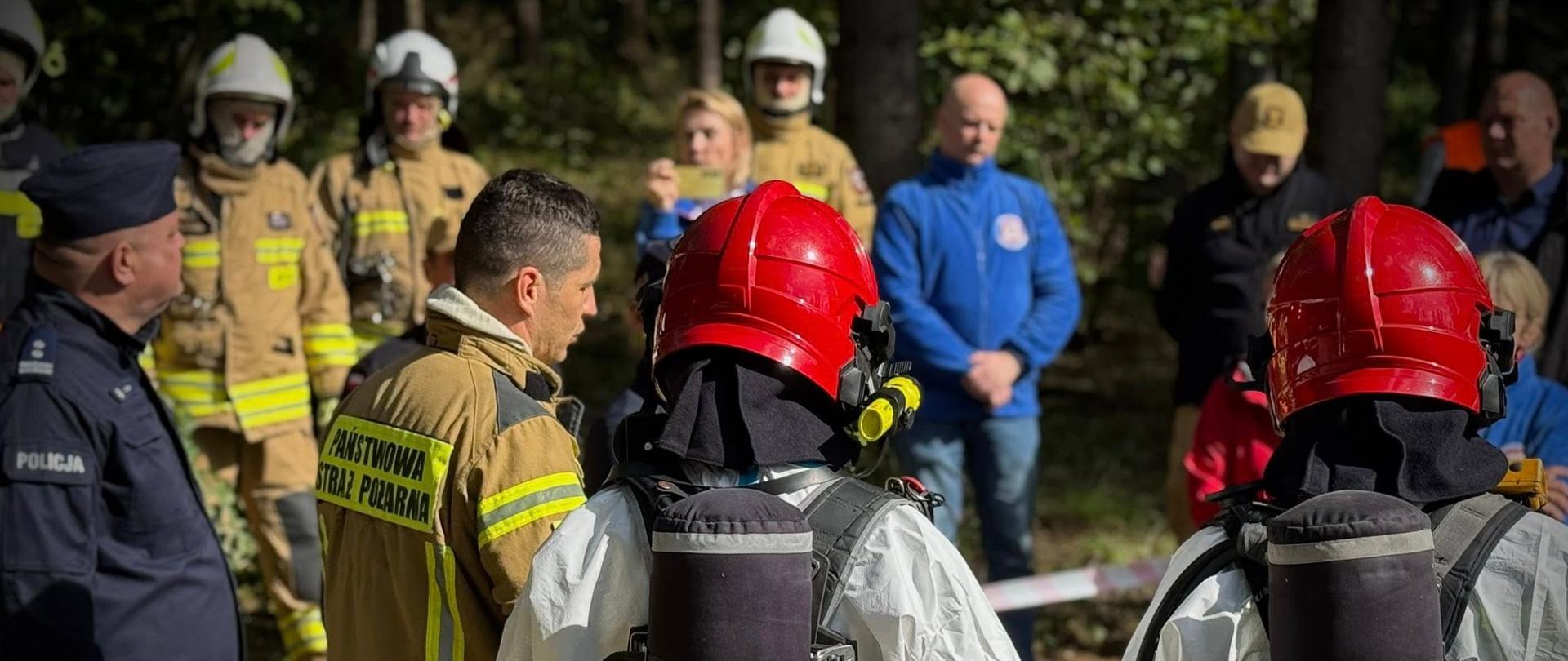 Powiatowe ćwiczenia obronne pk. „SECURITY-25” z udziałem gołdapskich strażaków - podsumowanie epizodu dotyczącego doskonalenia umiejętności w przypadku zdarzenia radiacyjnego