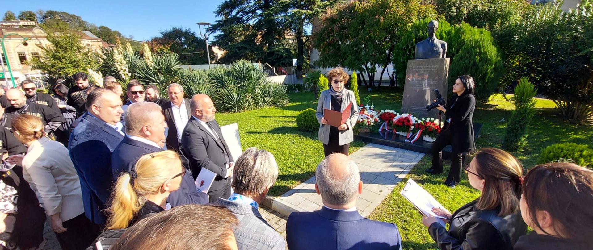 Odsłonięcie pomnika W. Raczkiewicza