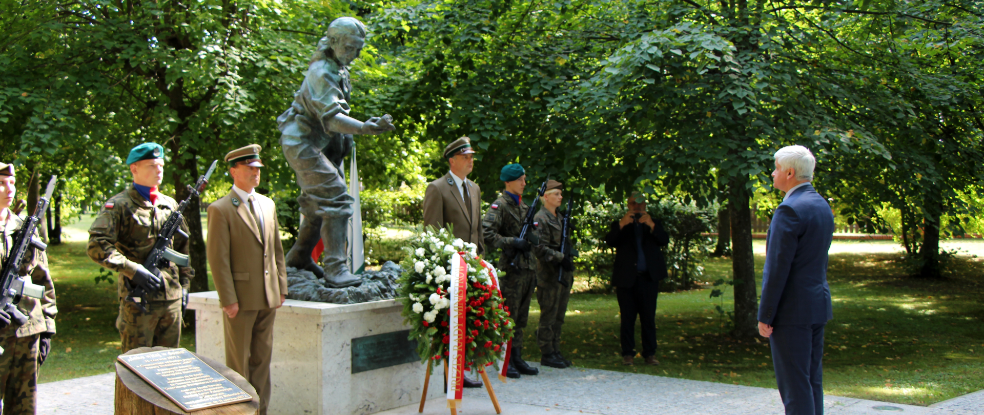 Uroczystości upamiętniające 76. rocznicę śmierci Danuty Siedzikówny "Inki"