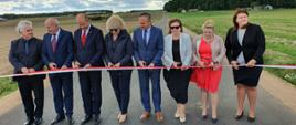 Otwarcie drogi gminnej na terenie gminy Liw (fot. Gmina Liw)