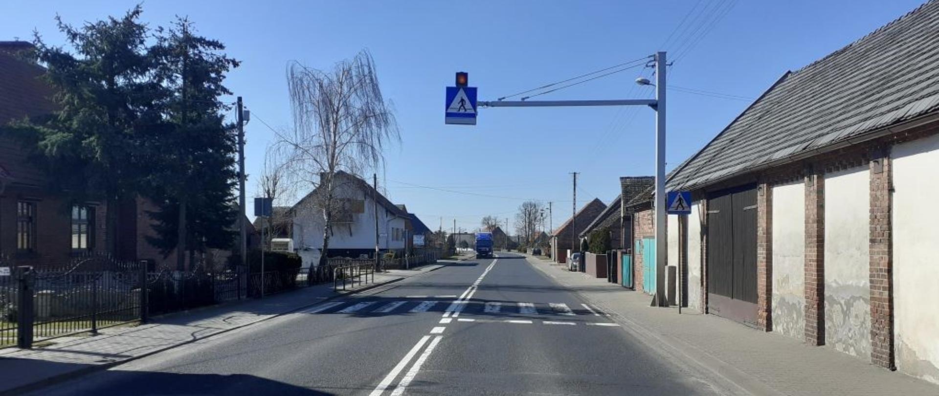 Droga krajowa nr 32 w miejscowości Żodyń