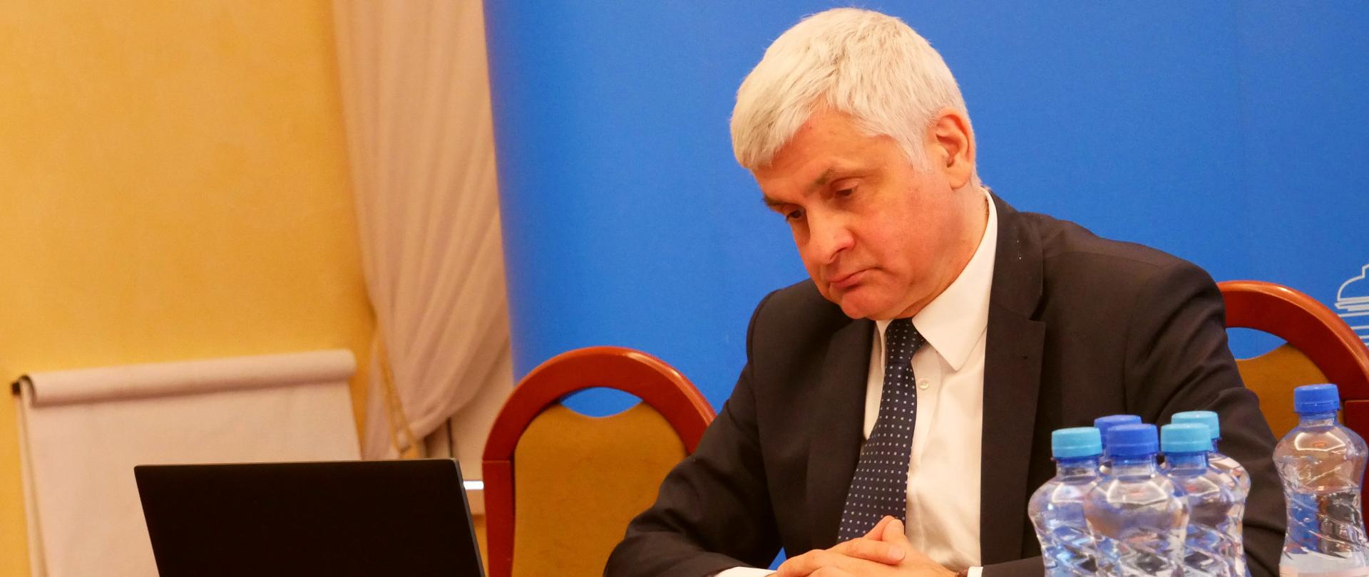 Wideokonferencja ze starostami nt. bieżącej sytuacji epidemicznej w regionie