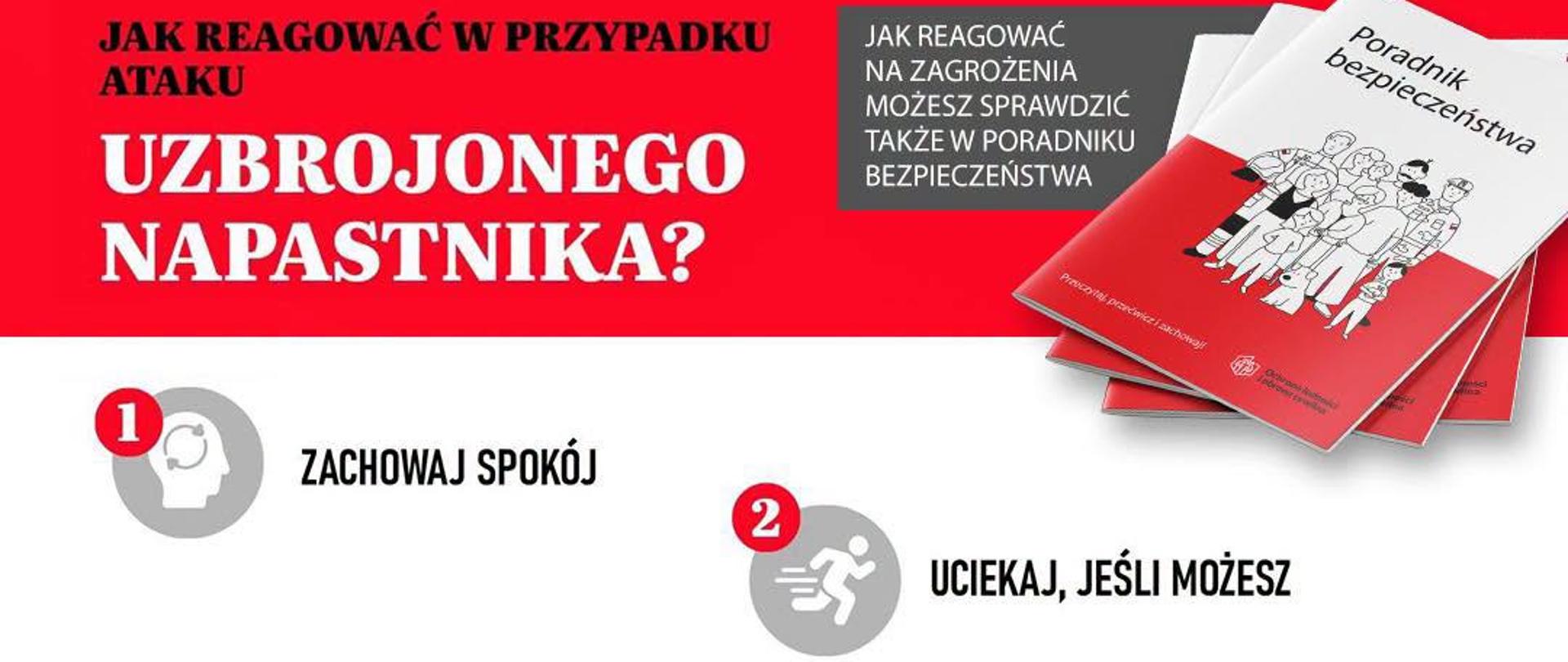 Uzbrojony napastnik? Oto kilka wskazówek bezpieczeństwa