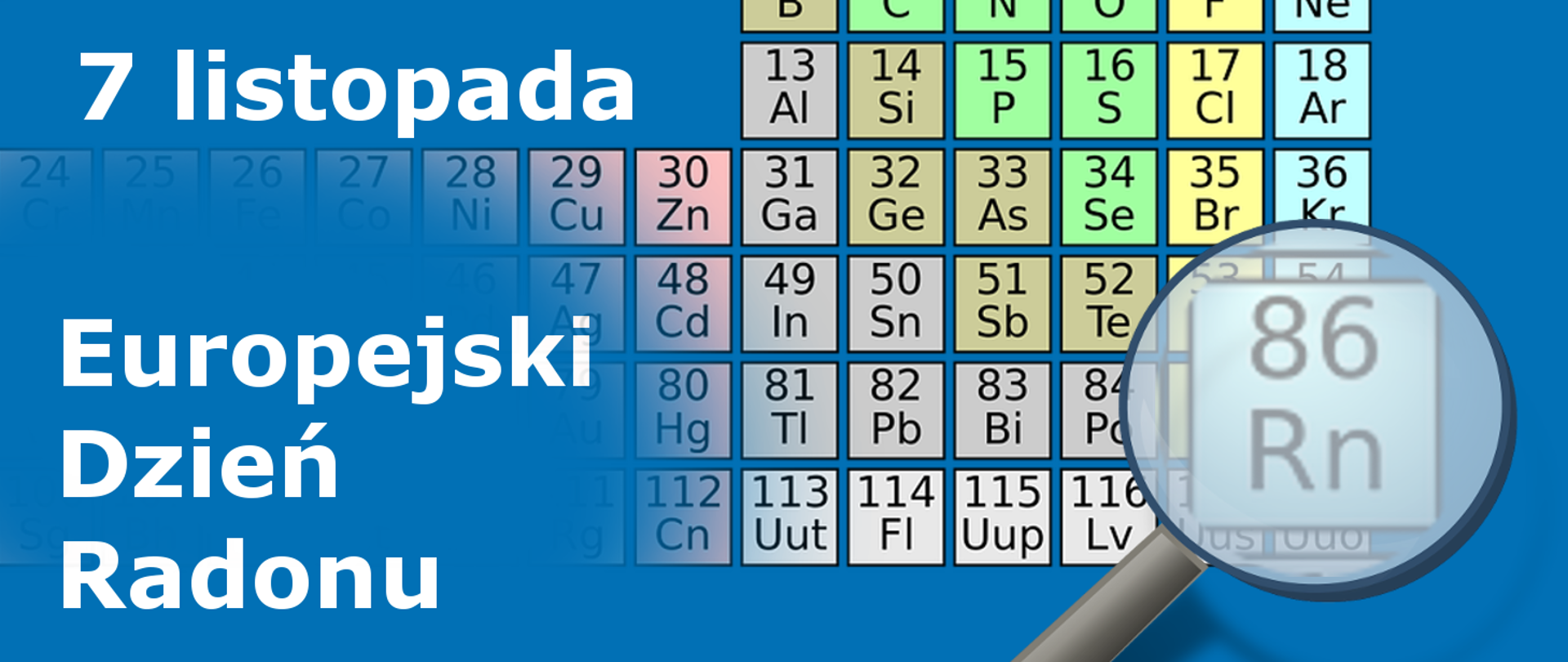 Europejski Dzień Radonu 7 listopada