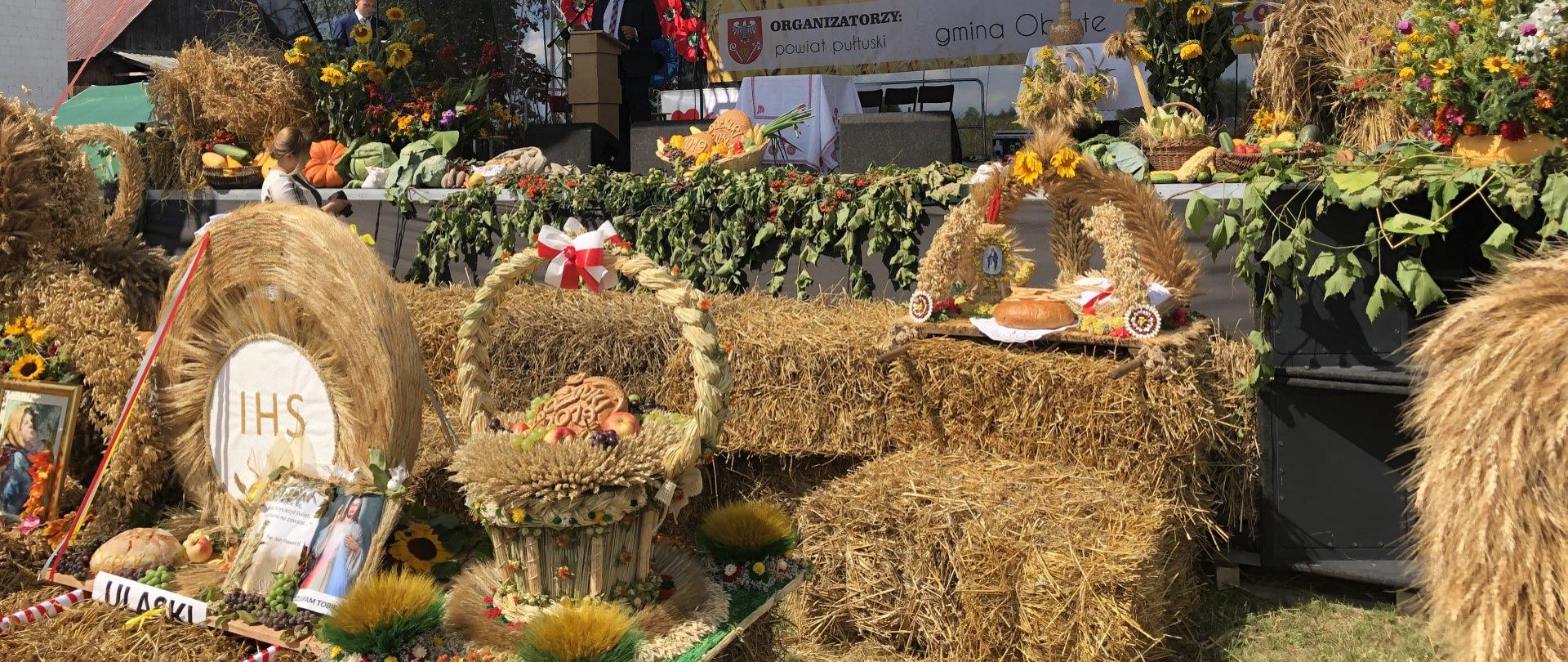 Dożynki Gminno-Powiatowe w Obrytem
