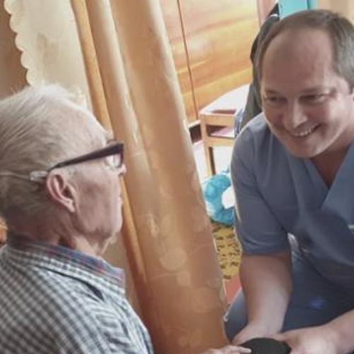 Model of social services and medical care in Donieck region in Ukraine