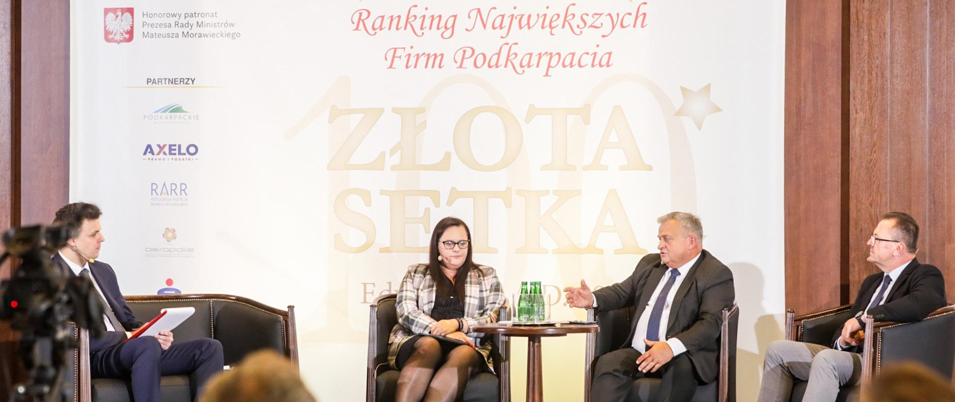 O inwestycjach zagranicznych na Podkarpaciu podczas Kongresu „Złota Setka Firm Podkarpacia”