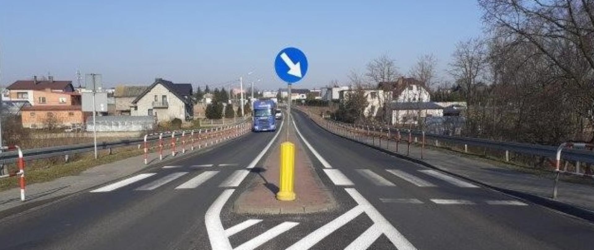 Przejście dla pieszych DK12 Macew