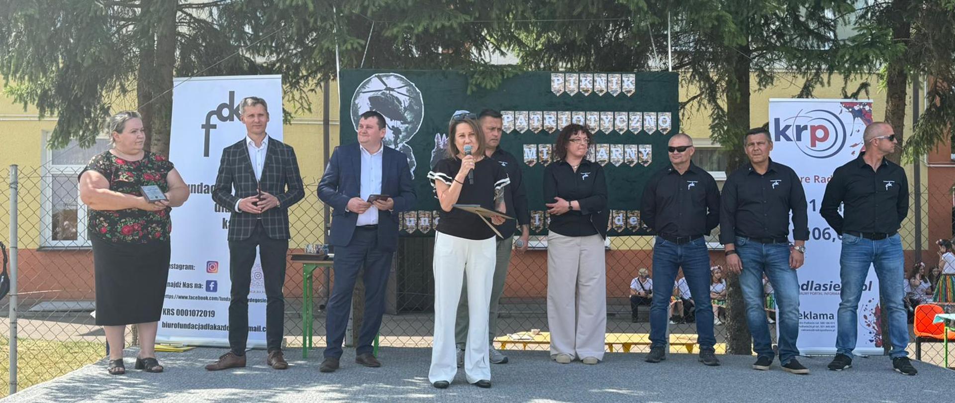 Piknik patriotyczno-militarny w Hadynowie