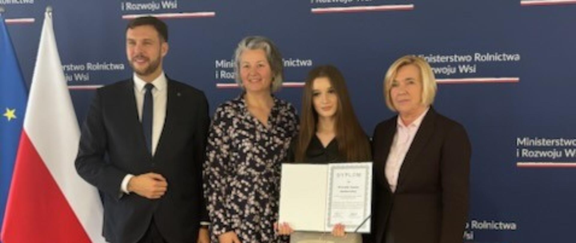 Wręczenie dyplomów w MRiRW