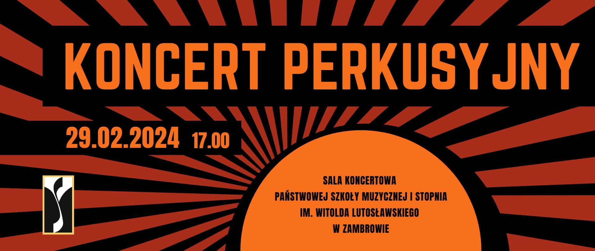 Na czarnym tle plakatu w centralnej jego części kolorem pomarańczowym umieszczona jest grafika kojarząca się ze słońcem zajmująca większą część plakatu w której środku umieszczony jest napis o miejsce wydarzenia. W górnej części plakatu nazwa koncertu a po lewej data. w lewym dolnym roku umieszczone jest logo organizatora