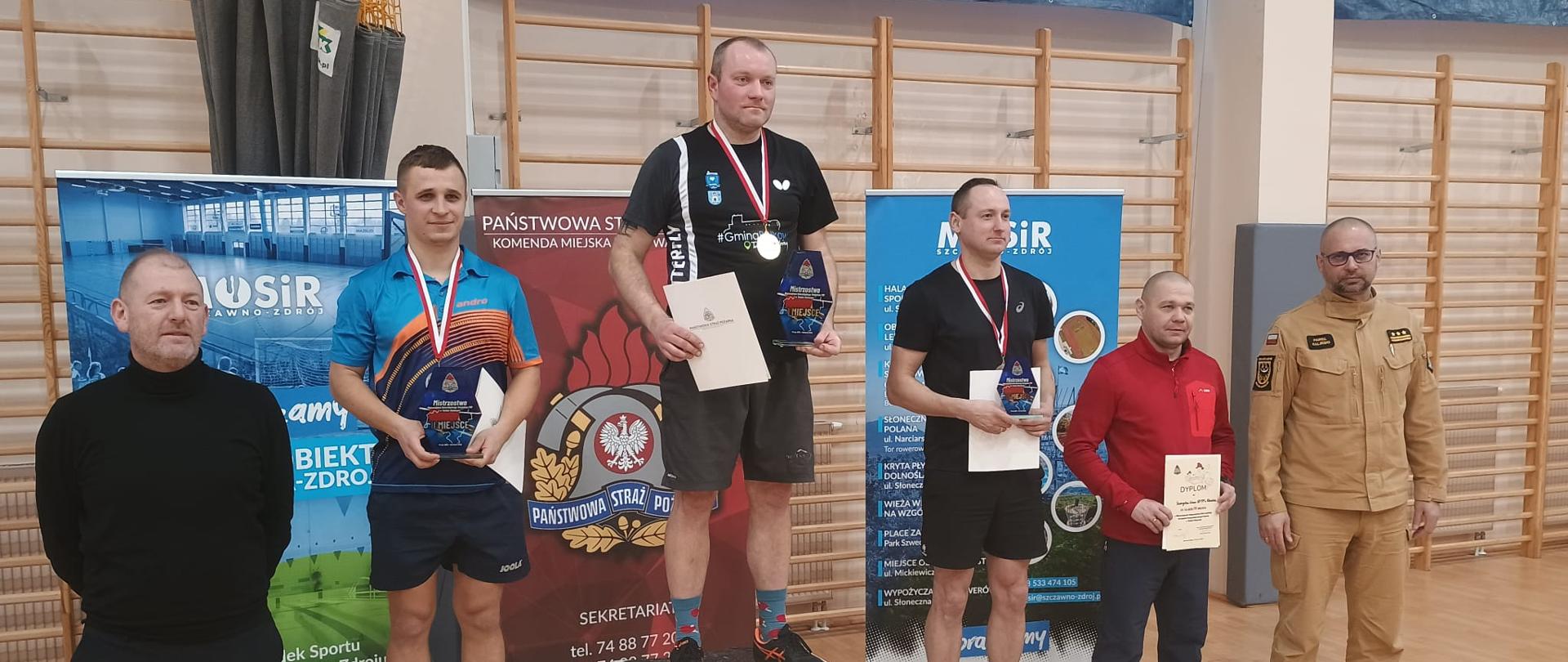 Podsumowanie Mistrzostw Strażaków PSP Województwa Dolnośląskiego w Tenisie Stołowym