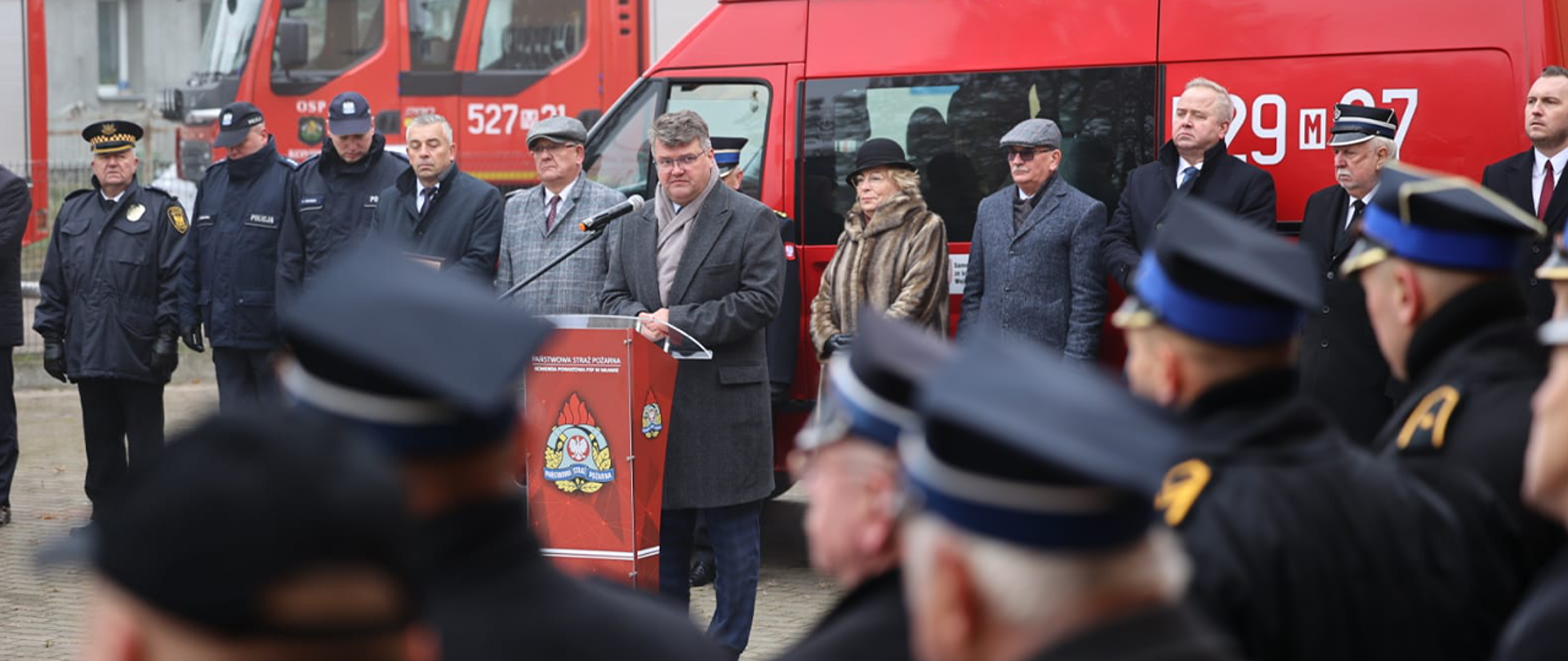 Wiceminister Maciej Wąsik w powiecie mławskim