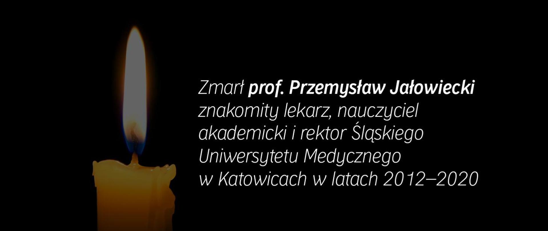 zmarł prof. Przemysław Jałowiecki