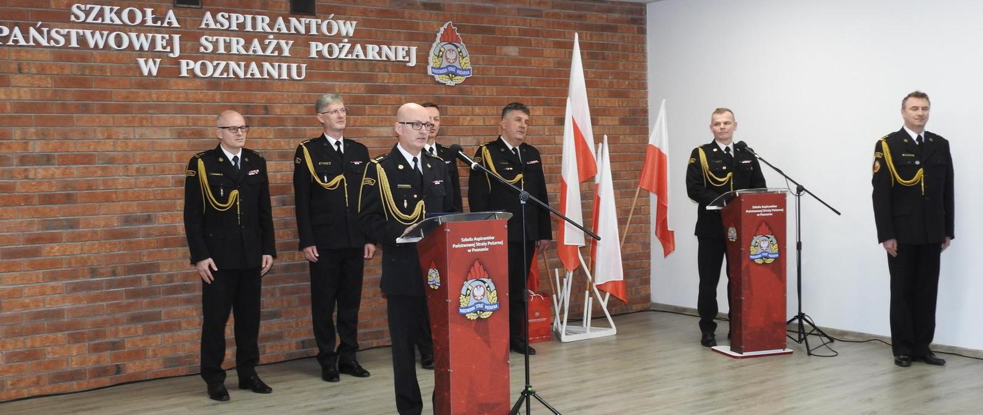 UROCZYSTOŚĆ POWIERZENIA OBOWIĄZKÓW KOMENDANTA SA PSP W POZNANIU.