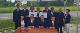 Podpisanie umów na S19 Lasy Janowskie - Nisko