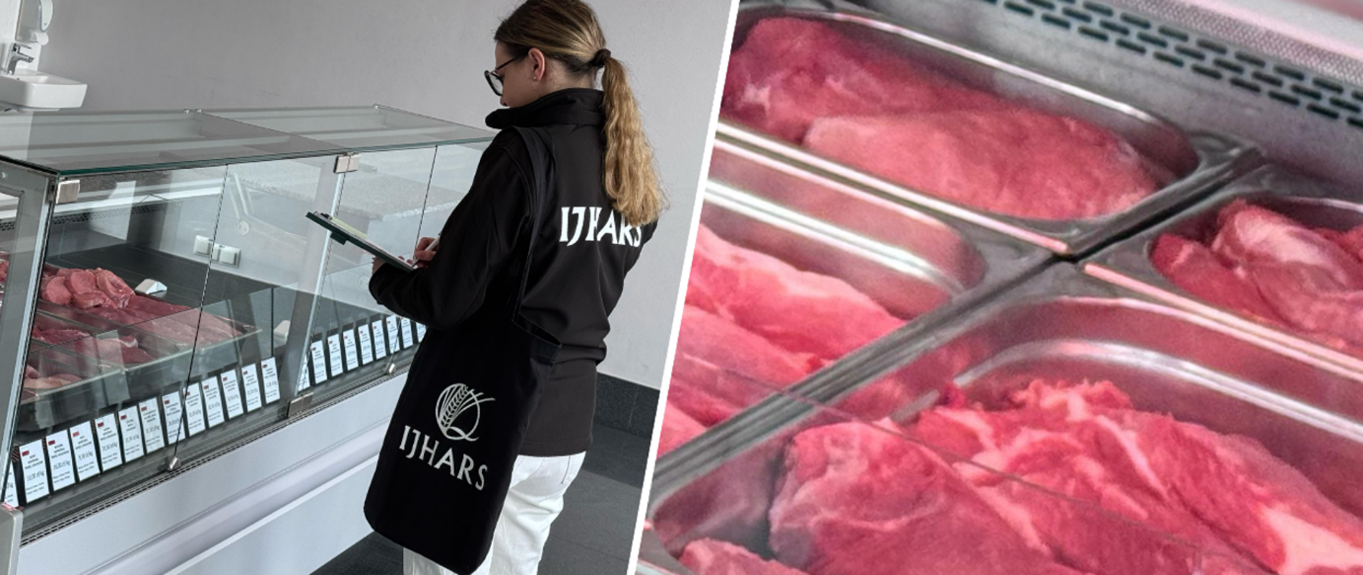 Baner kontrola mięsa