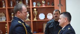 1.11.2021 r. - przeniesienie do pełnienia służby w Komendzie Powiatowej PSP w Golubiu-Dobrzyniu mł. ogn. Sławomira Matyjasika.
