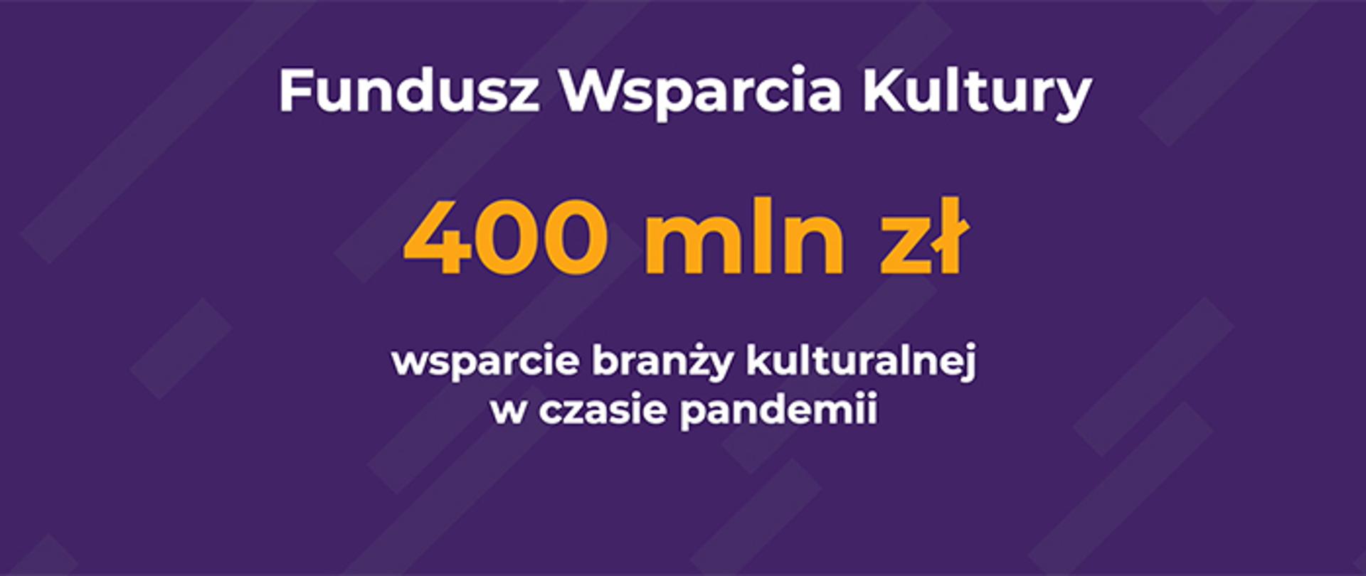 Rusza nabór wniosków w ramach Funduszu Wsparcia Kultury