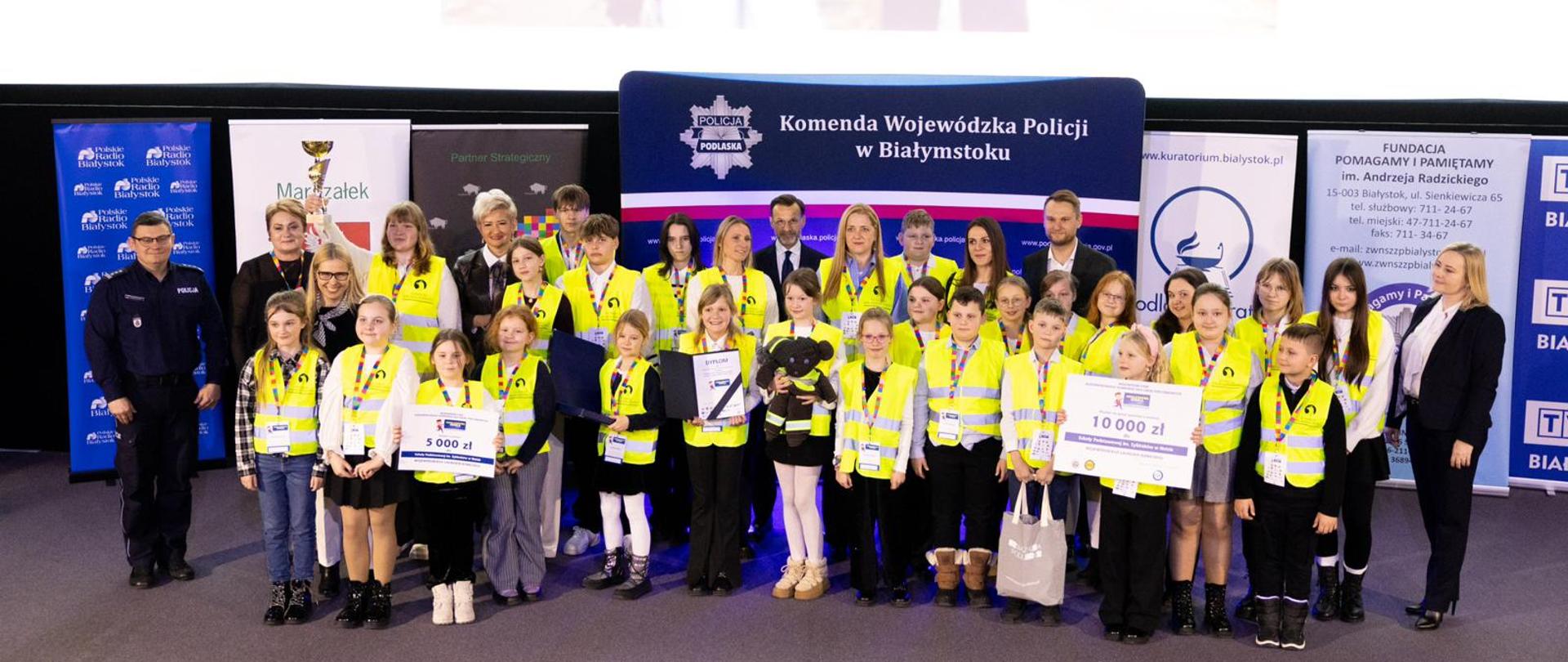Wojewódzka gala finałowa konkursu "Odblaskowa szkoła"